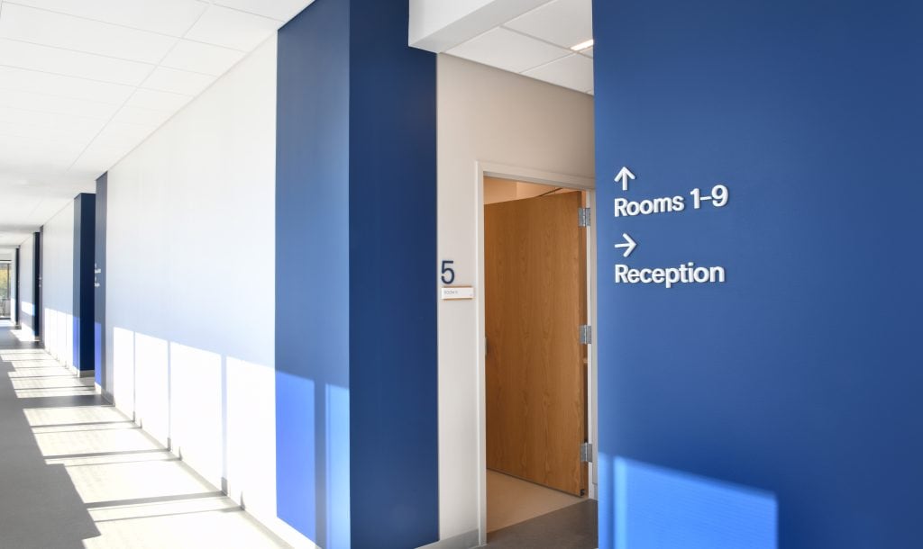 Hospital Floor Signage