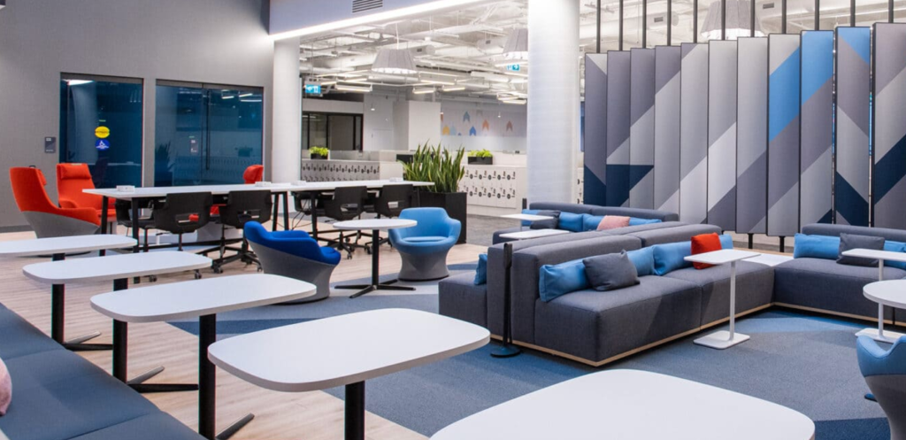 BMO Workplace wayfinding signage design from Entro